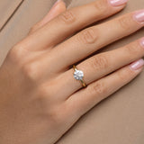 Classic Round Cut Solitaire Engagement Ring