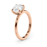 Classic Round Cut Solitaire Engagement Ring