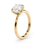 Classic Round Cut Solitaire Engagement Ring