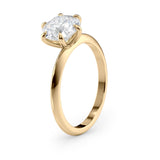 Exquisite Round Cut Solitaire Engagement Ring