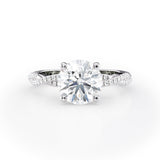 Luxurious Round Diamond Engagement Ring