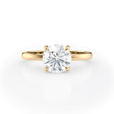 Classic Round Cut Solitaire Engagement Ring