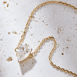 Pear Shaped Lab Diamond Solitaire Bracelet