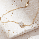 Single Diamond Solitaire Bracelet