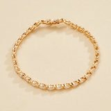 Pear Lab Diamond Bezel Tennis Bracelet