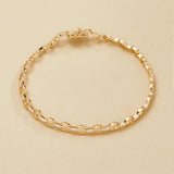 Lab-Grown Diamond Link Chain Bracelet