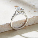 Round Solitaire Lab Grown Diamond Ring