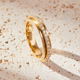 Round Lab Grown Diamond Eternity Band Ring