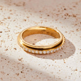 Round Lab Grown Diamond Eternity Band Ring