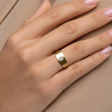 Princess Cut Lab Diamond Wedding Band