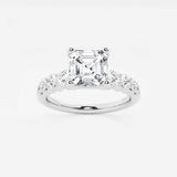 Elara - Graduated Side Stones Engagement Ring