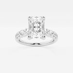 Elara - Graduated Side Stones Engagement Ring