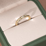 Braided Lab Diamond Ring