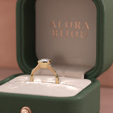Bezel Lab Grown Diamond Ring