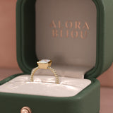 Emerald Cut Lab Grown Diamond Ring