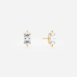 Marquise Solitaire Lab Grown Diamond Stud Earrings