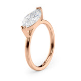 Marquise Diamond Solitaire Engagement Ring