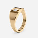Princess Cut Lab Diamond Wedding Band