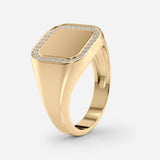 Women Diamond Signet Ring