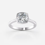 Bezel Lab Grown Diamond Ring