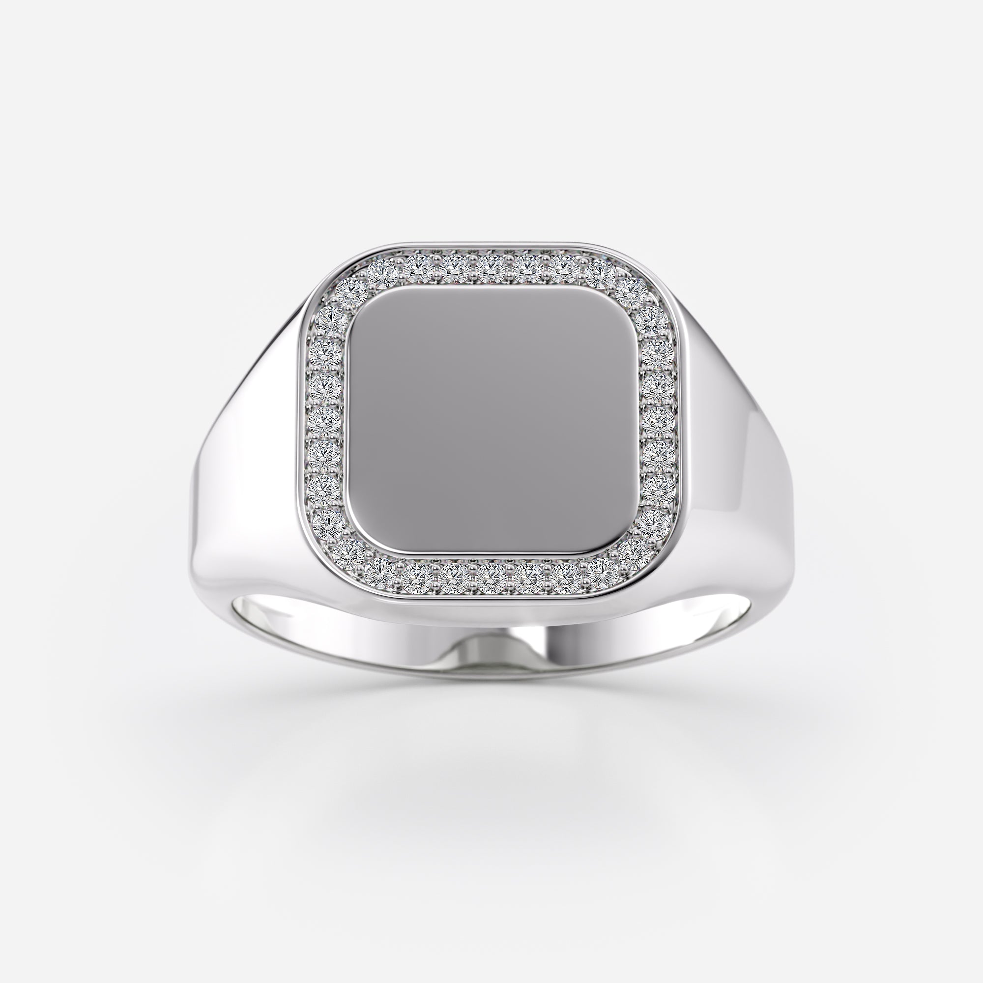 Women Diamond Signet Ring