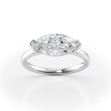 Marquise Diamond Solitaire Engagement Ring