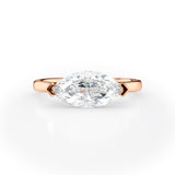 Marquise Diamond Solitaire Engagement Ring