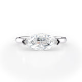 Marquise Diamond Solitaire Engagement Ring