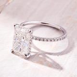 Radiant Diamond Engagement Ring