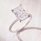 Radiant Diamond Engagement Ring