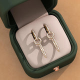 Triple Link Drop Earrings
