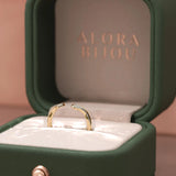 Teardrop Open Cuff Ring