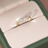 Teardrop Open Cuff Ring