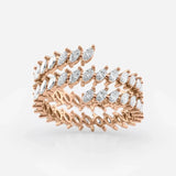 Marquise Dimaond Wrap Around Ring
