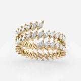 Marquise Dimaond Wrap Around Ring
