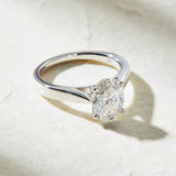 Lab-Grown Diamond Solitaire Engagement Ring