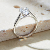 Lab-Grown Diamond Solitaire Engagement Ring