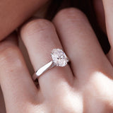 Lab-Grown Diamond Solitaire Engagement Ring