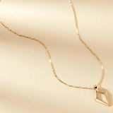 Dainty Gold Lab-Grown Diamond Necklace