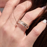 Half Bezel Lab-Grown Diamond Eternity Band