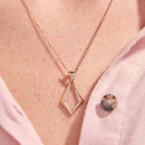 Dainty Gold Lab-Grown Diamond Necklace