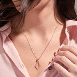 Dainty Gold Lab-Grown Diamond Necklace