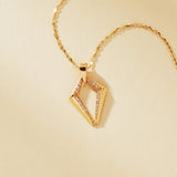 Dainty Gold Lab-Grown Diamond Necklace