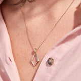 Dainty Gold Lab-Grown Diamond Necklace