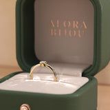 Heart-Shaped Lab-Grown Diamond Ring