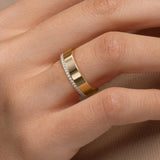 Diamond Accent Wedding Band