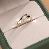 Marquise Lab Diamond Statement Ring
