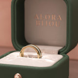 Wide Gold Wedding Band