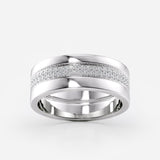 Wide Gold Wedding Band