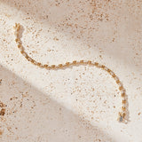 Lab-Grown Diamond Link Chain Bracelet